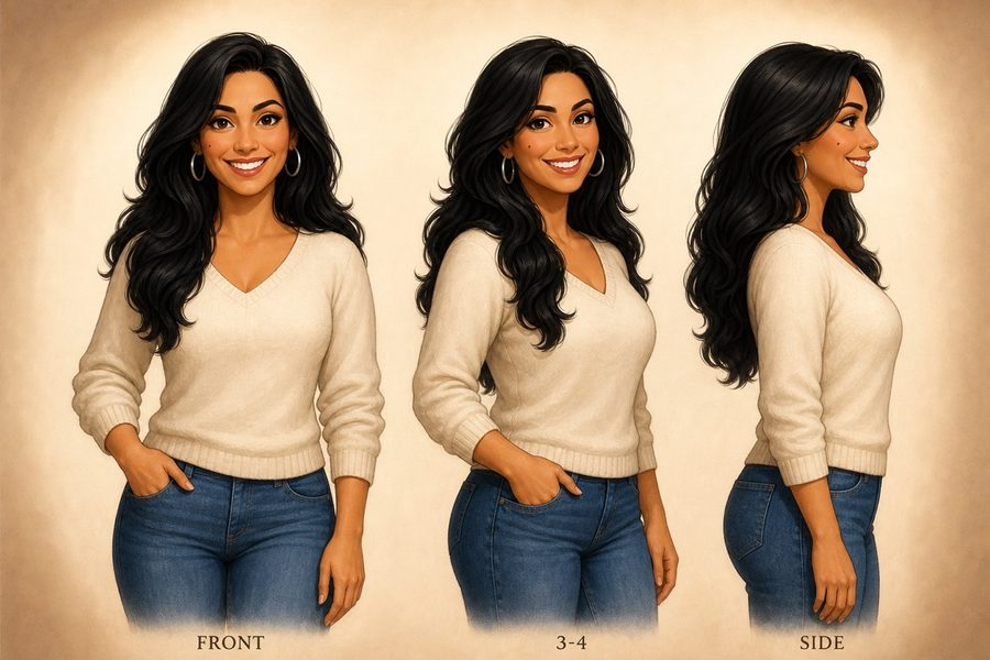Mom character art