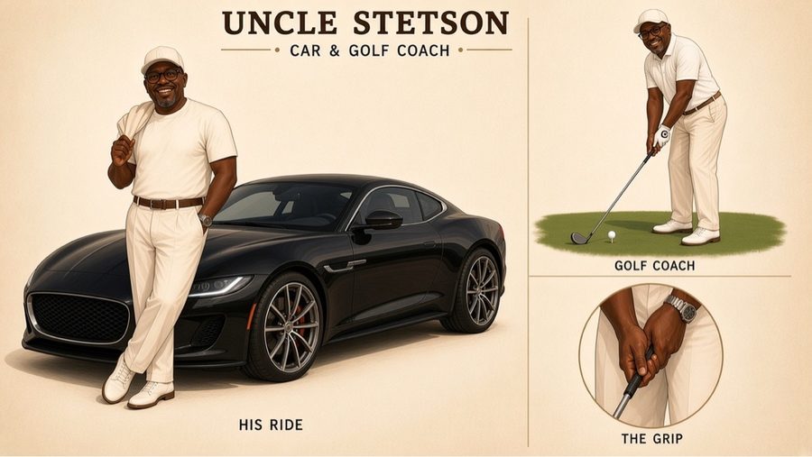 Uncle Stetson character art